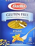 Barilla Penne Pasta Gluten Free, 12 Ounce (Pack of 8)