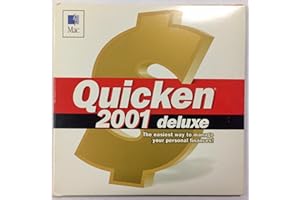 INTUIT Quicken 2001 Deluxe