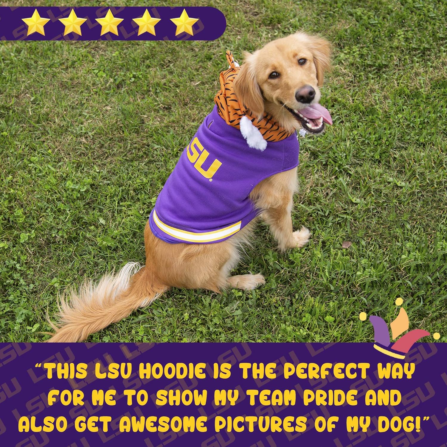 lsu pet jersey
