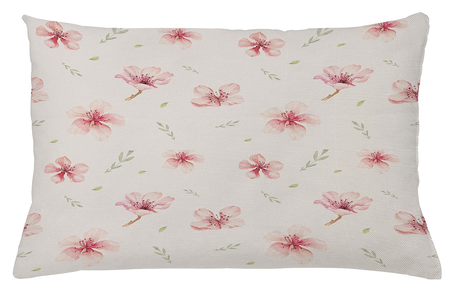 Lunarable Dusty Rose Throw Pillow Cushion Cover, Vintage