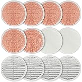 12 Pack Mop Pads Fit for Bissell Spinwave 2039A, 2039, 20391, 20395, 2039H, 2039Q, 2039T, 2039W, 20399, 20393, 2124,23157 Har