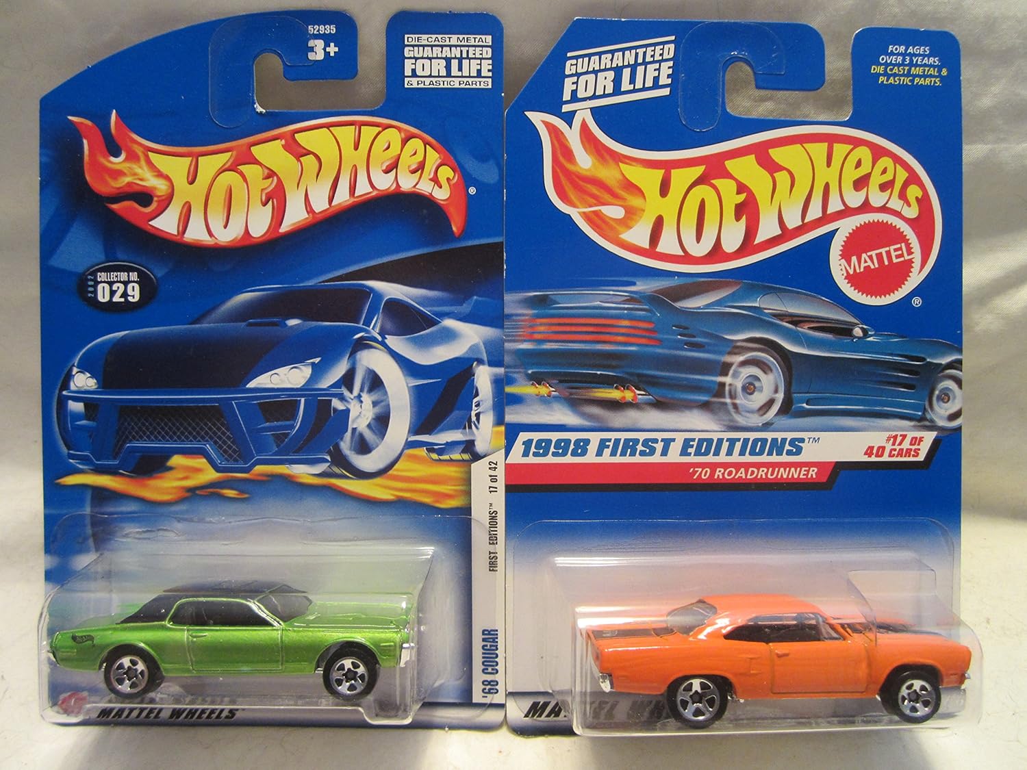 hot wheels 1998 first editions 70 roadrunner