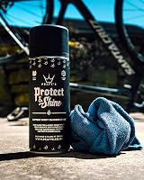 Peaty's Protect & Shine Silicone Spray 400ml Bike Protect Reduce Mud Cling view 8