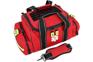 LIGHTNING X PRODUCTS Lightning X Large EMT Medic First Responder EMS Trauma Jump Bag w/Dividers
