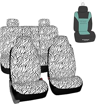zebra seat covers
