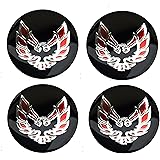 Set Of 4 1.5" Pontiac Firebird Trans Am Ta Wheels Steering Wheel Shift Knob Emblems Decals