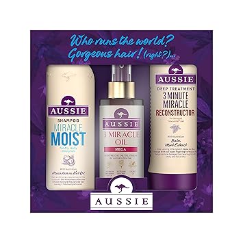 Aussie Winter Hair Care Gift Set Shampoo And Conditioner Set With