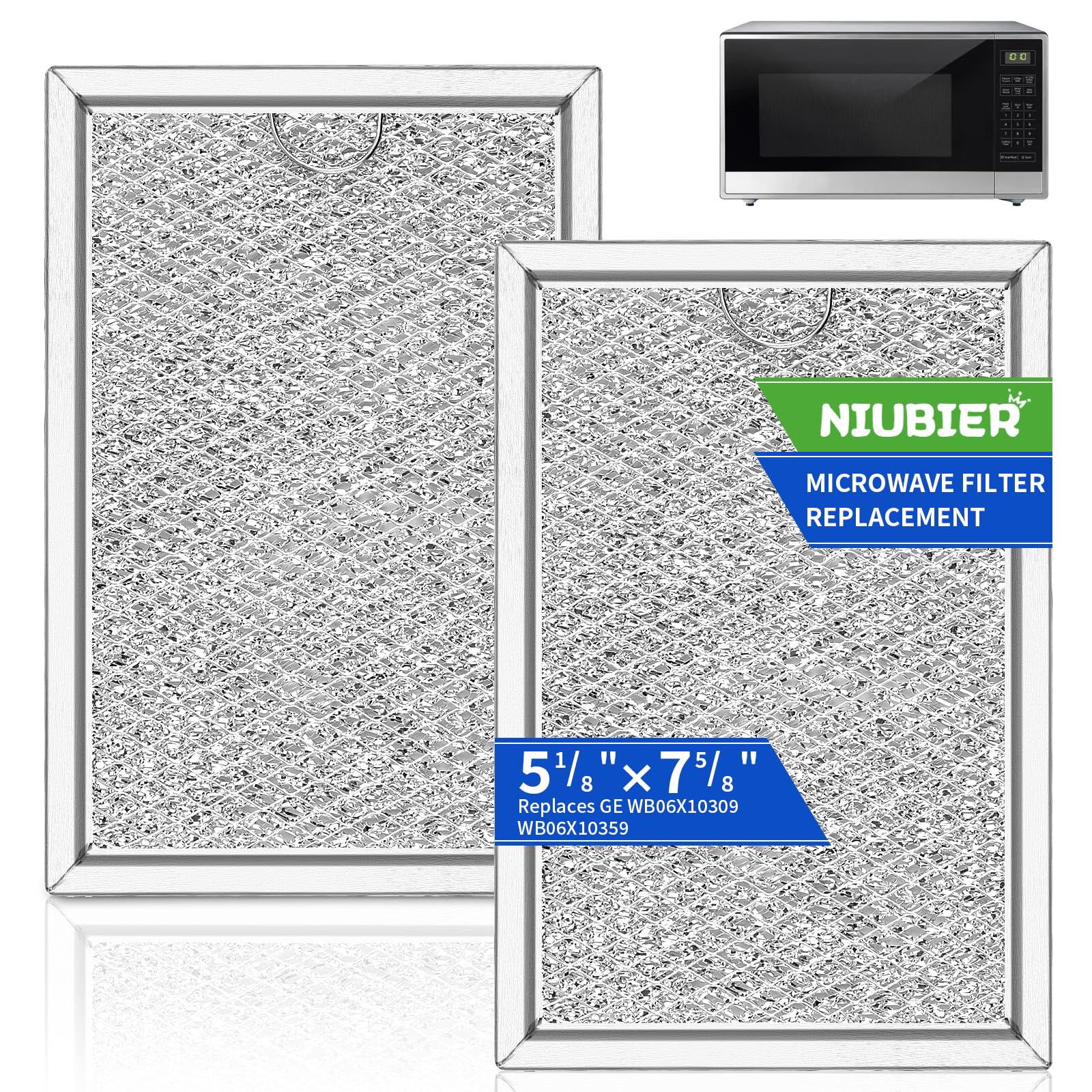 Microwave Filter Replacement 7.64" x 5.12" Fit for