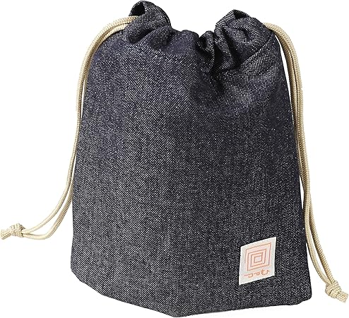 Amazon Co Jp Kenko 汎用ポーチ 包 巾着ポーチ Mサイズ プレミアムデニム カメラ