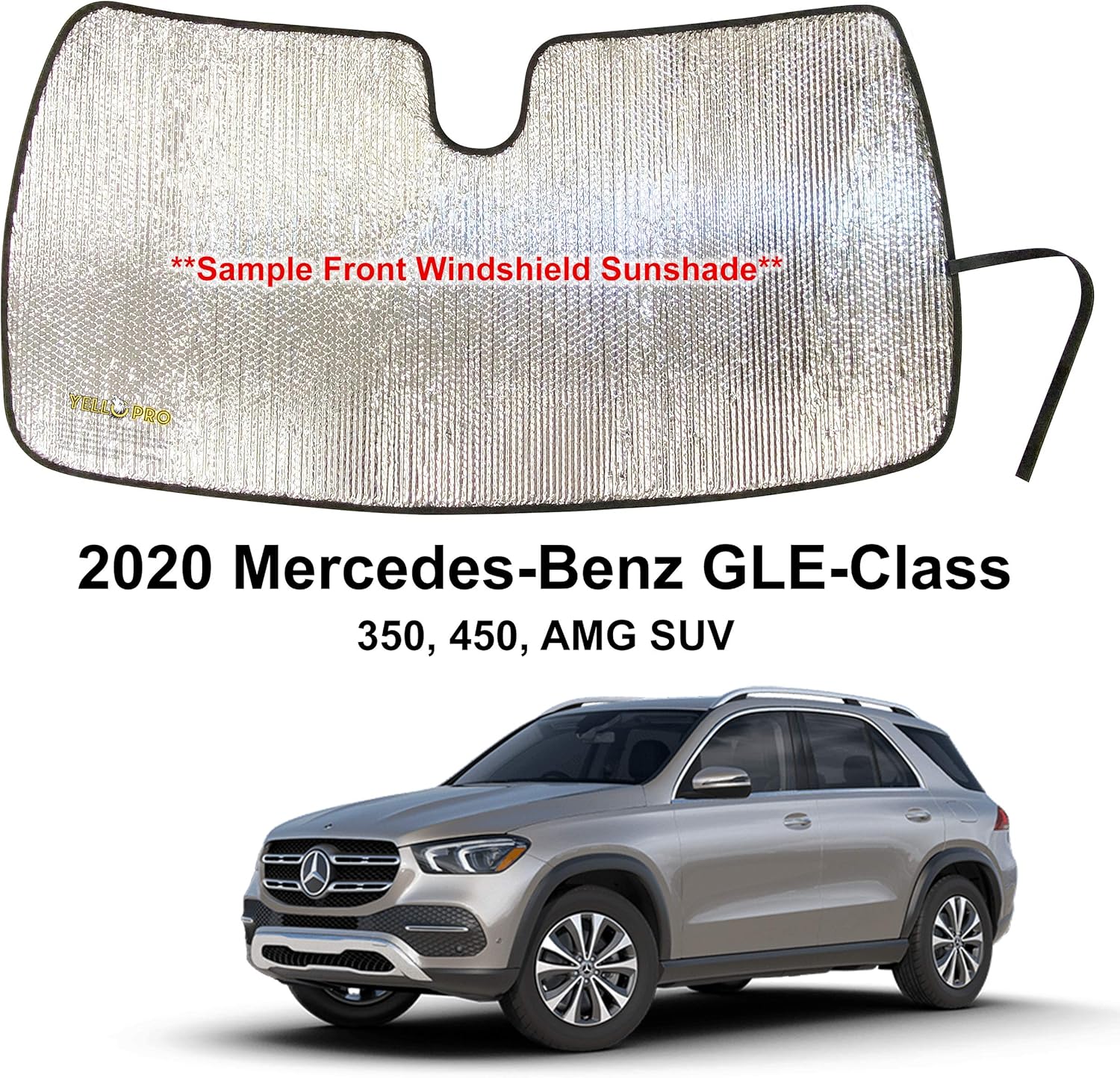 Yellopro Custom Fit Automotive Reflective Front Windshield Sunshade Accessories Uv Reflector For 2020 Mercedes Benz Gle Class 350 450 Amg Suv Sun Protection Sunshades Fixzy Net