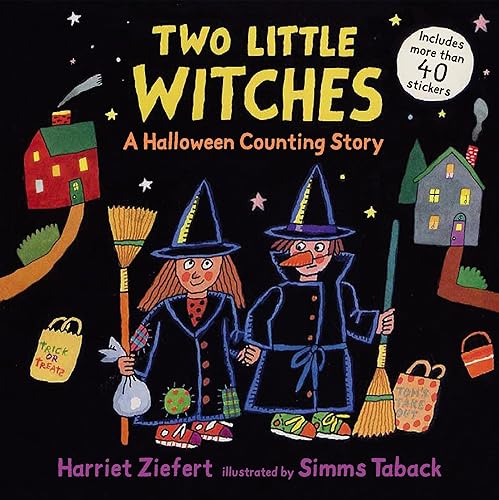 Download Two Little Witches: A Halloween Counting Story Sticker Book PDF