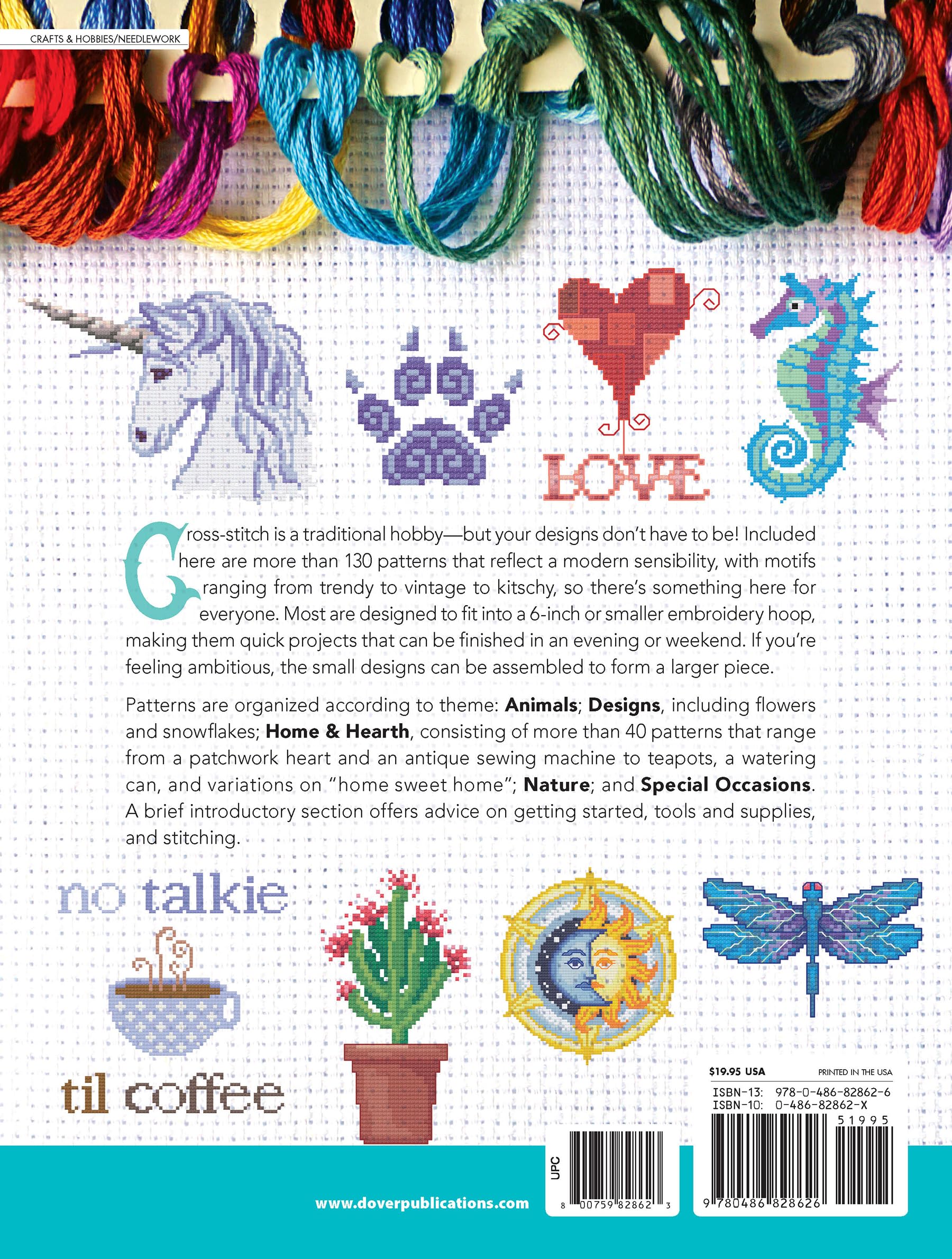 Whimsical Cross-Stitch: More Than 130 Designs from Trendy to Traditional (Dover Crafts: Embroidery & Needlepoint) Whimsical Cross-Stitch: More Than 130 Designs from Trendy to Traditional (Dover Crafts: Embroidery & Needlepoint) Paperback Kindle