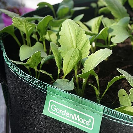 GardenMate® 5X 20l Sacos para Plantas de Malla geotextil ...