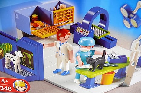 playmobil ® 4346 - Operationssaal - Tiere - OP - Tierpraxis - OVP