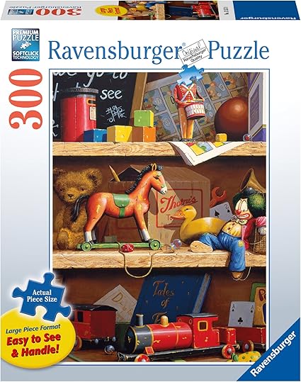 Toy Shelf 300 Piece Large Format Puzzle