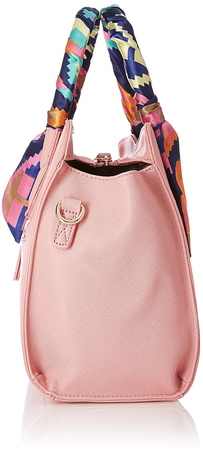 caprese joleen women's satchel (pink rose)