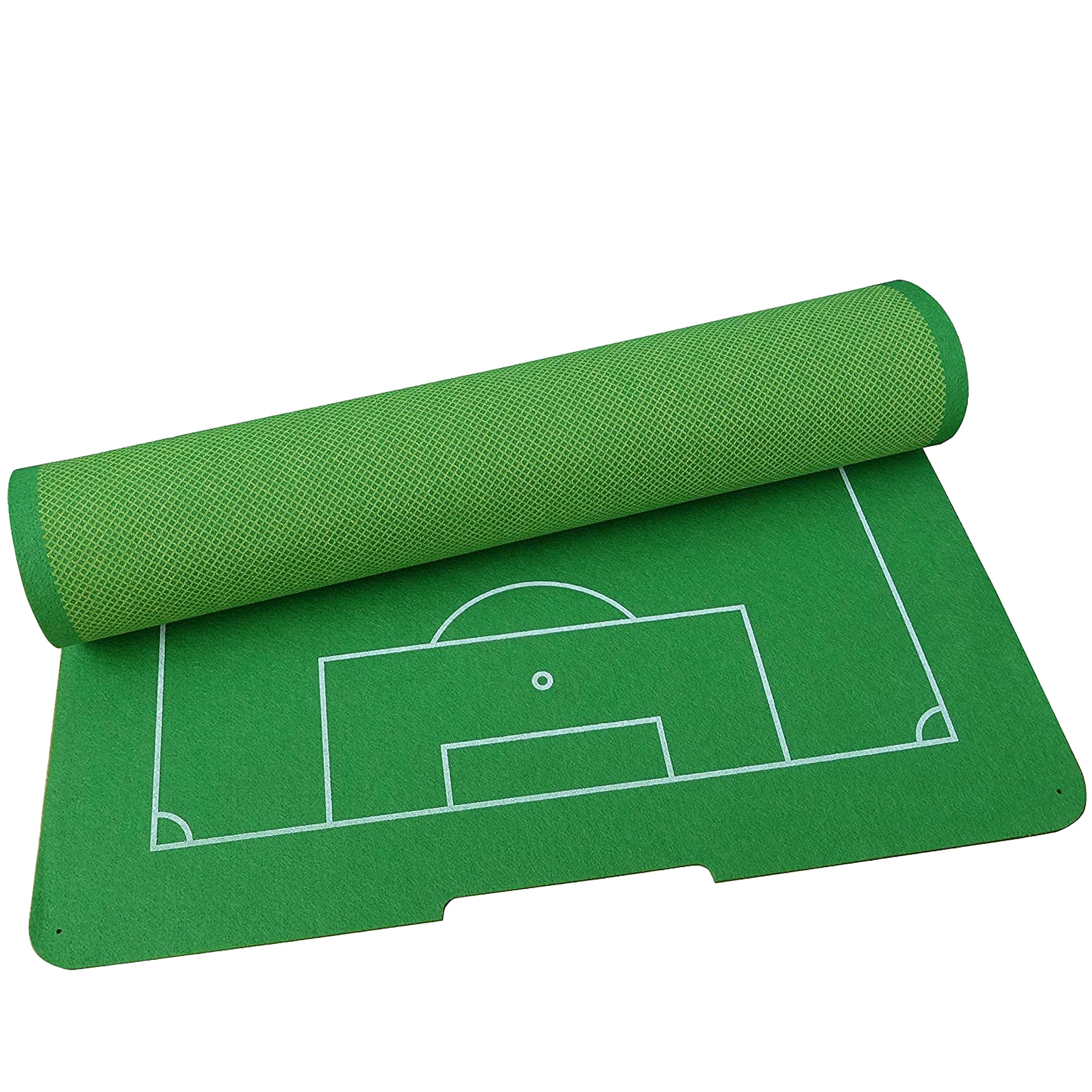 TIPP-KICK Cup Pitch 108x71 cm I Football Accessories for the Cup Sport Set I Table Football Game Spare parts I Non-Slip Felt Playing Field