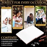 Harry Potter A5 Notebook Gift Set with Pen Faux Leather Journal Brown UV Pen view 6