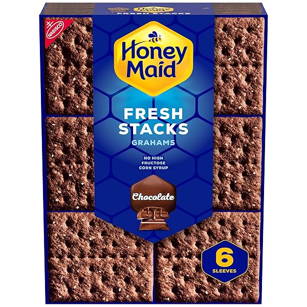 HONEY MAID FRESH STACKS CHOCOLATE GRAHAM CRACKERS, TRAVEL...