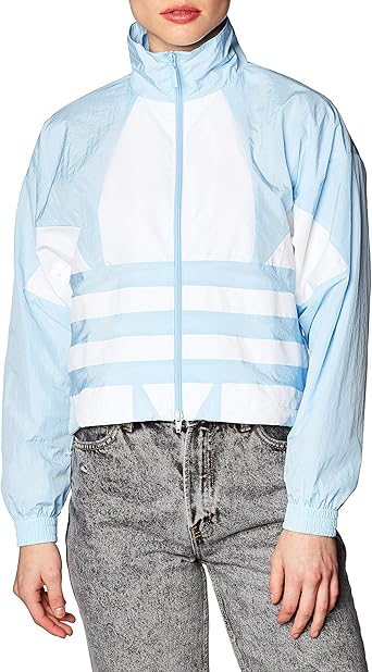 light blue adidas track jacket