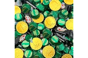 SUNNY ISLAND Chocolate Candy Assortment - HERSHEY'S KISSES, Gold Coins, KITKAT Bars, Peanut Butter Cups, 3-Pound Bag (About 190 Pieces)