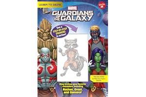 Learn to Draw Marvel Guardians of the Galaxy: How to draw your favorite characters, including Rocket, Groot, and Gamora! (Licensed Learn to Draw)
