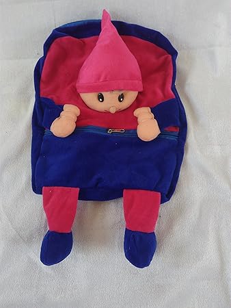 SRT Fur 5 Litre Blue & lite Red Childrens Backpack