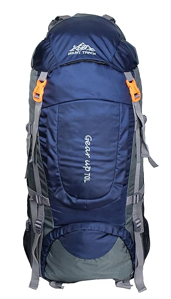 MOUNT TRACK Nylon 70 Ltr Blue Trekking Backpacks