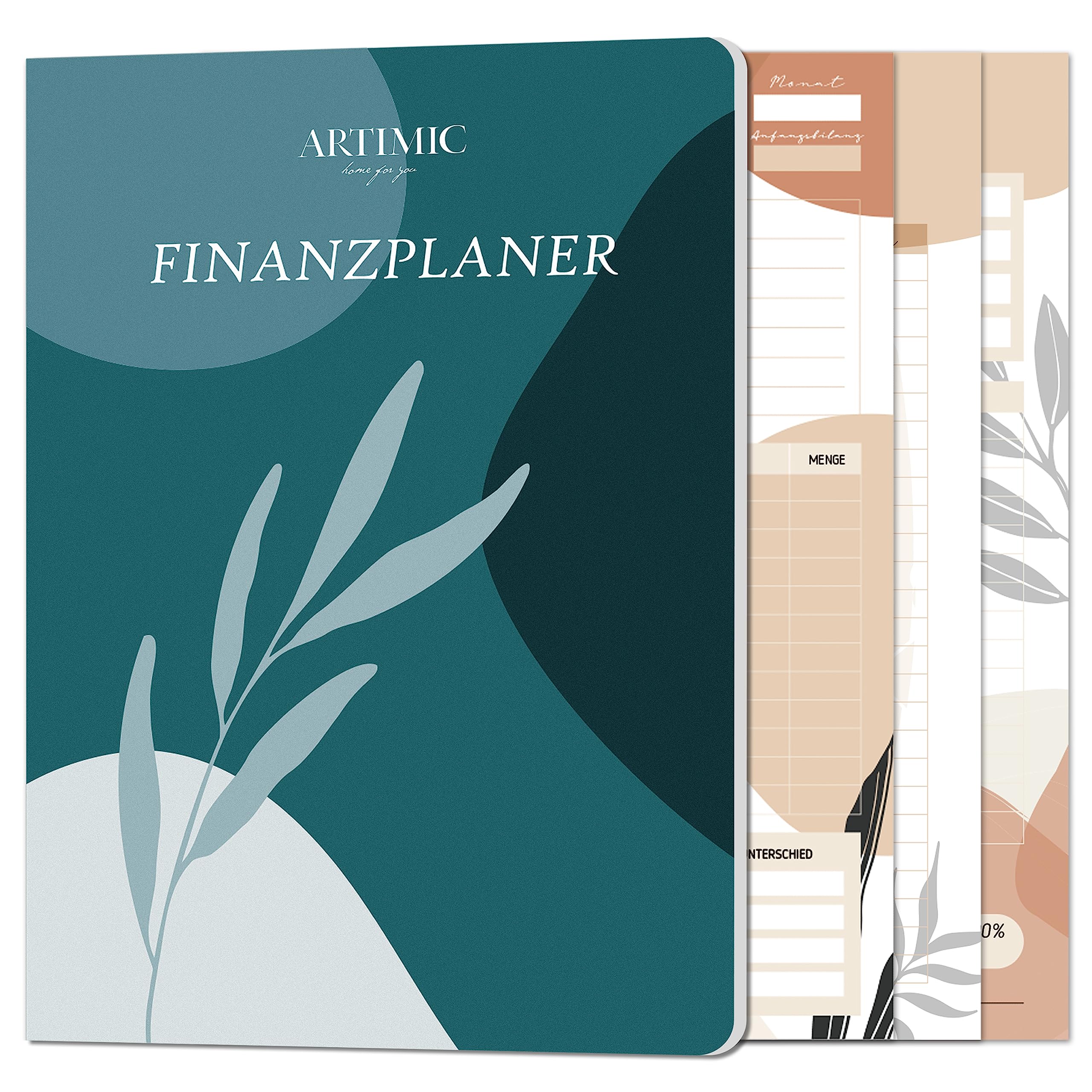 BIROYAL Budget Planner, Budget Book 60 Pages Financial Planner Including Monthly Budget, Expenses Tracker, Savings, Income, Budget Book to Control Your Money, Undated (148 x 210 mm)