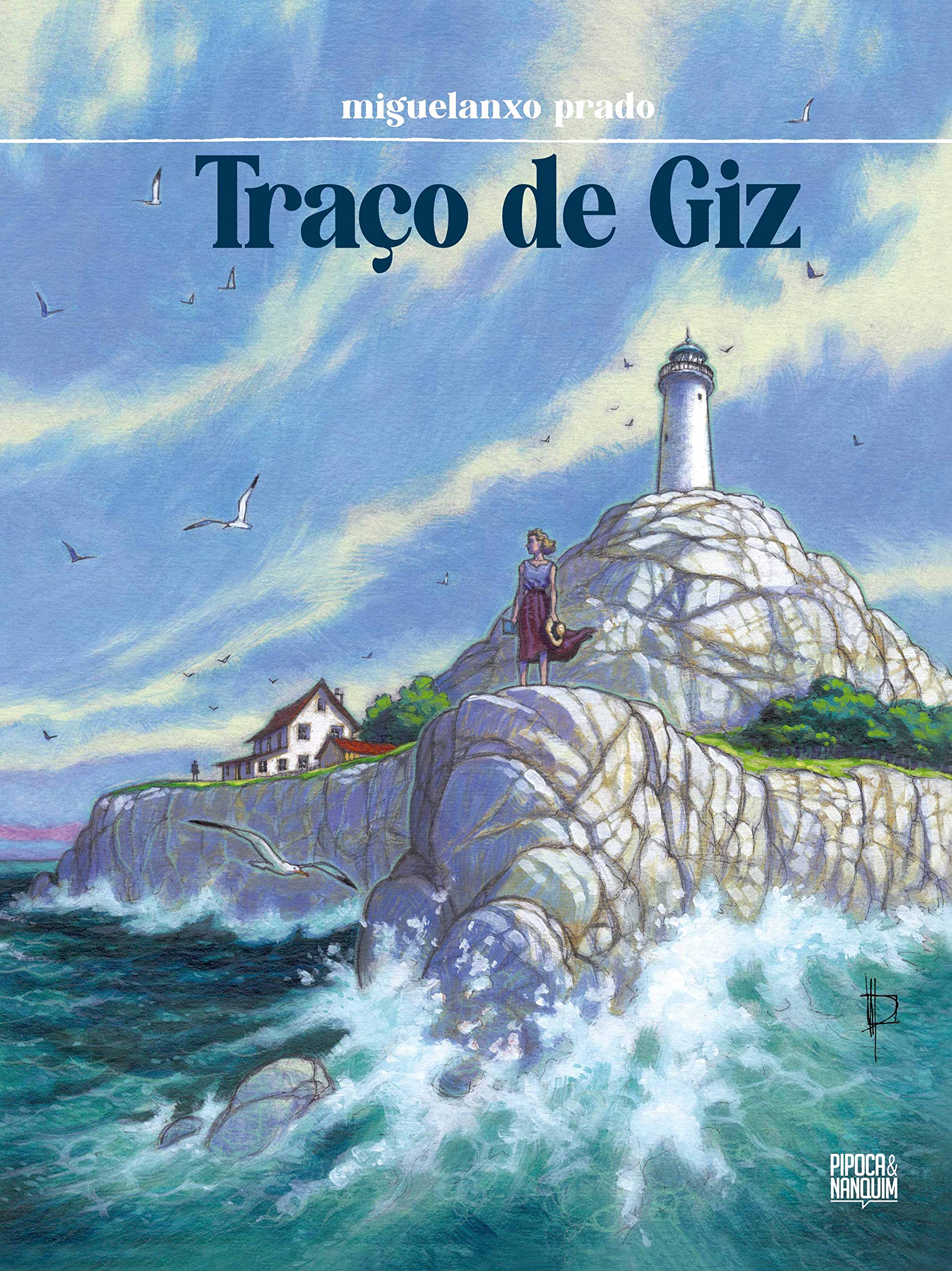 Livro 'Traço de Giz' por Miguelanxo Prado