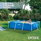 Intex Small Family Frame Pool 2.6m x 1.6m x 0.65m Blue #28271 view 3