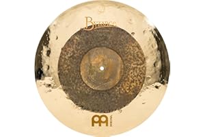 MEINL CYMBALS Byzance 20" Dual Crash-Ride — MADE IN TURKEY — Hand Hammered B20 Bronze, 2-YEAR WARRANTY