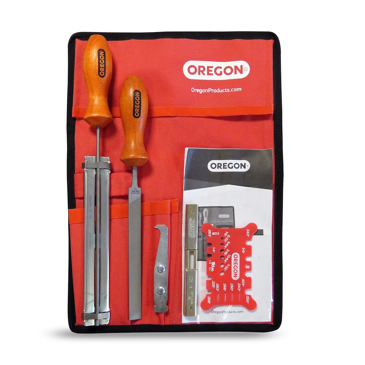 Oregon 558488 Sharpening and Bar Maintenance Kit for 1/4", 3/8" Low
