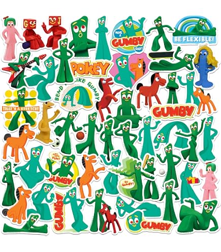 Amazon.com: NJ Croce Gumby 3-D Motion Clock with Waving Arm - Fun
