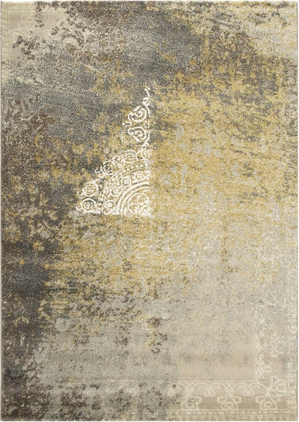 DolceMora Sehrazat Zara 9000 Rug, Polyester, Beige, 150 x 80 x 15 cm