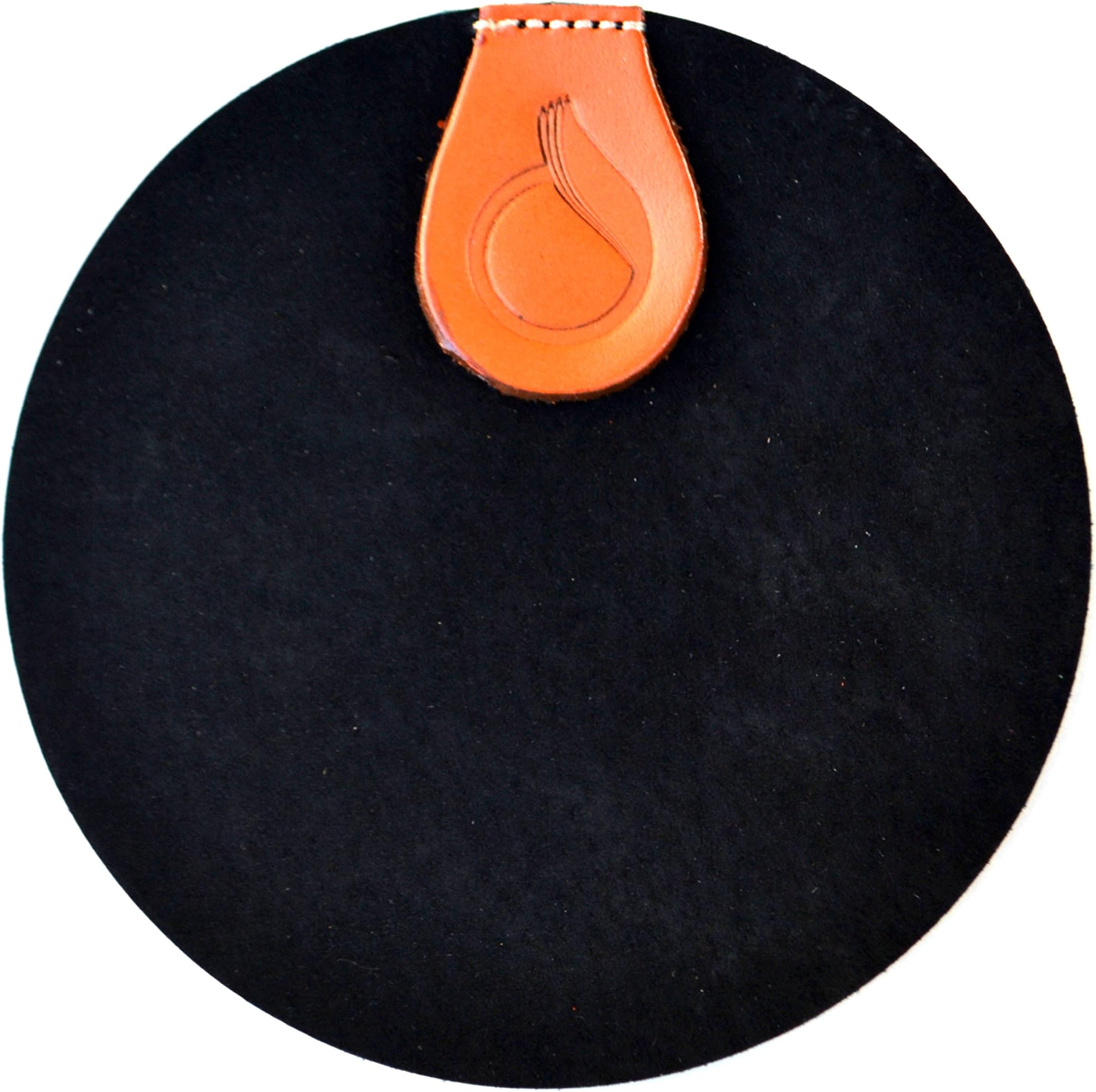 Black Genuine Leather Cleaning Cloth