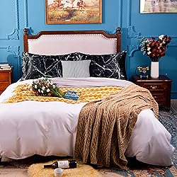 NTBAY 2 Pack Satin Standard Pillowcases for Hair