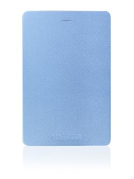 Toshiba Canvio Alu 1TB Externe Festplatte (6,4 cm (2,5 Zoll), 5400rpm, USB 3.0) blau