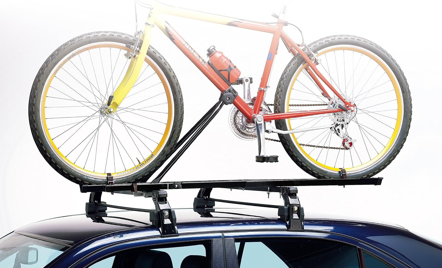 Summit SUM-603 Cycle Carrier with Standard Roof Mount, Black - Image 3