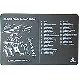 Glock Cleaning Mat - Printed Diagram