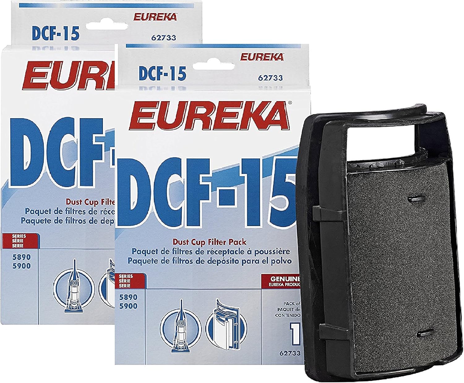 Eureka Filter (62733) Style DCF-15 2-Pack