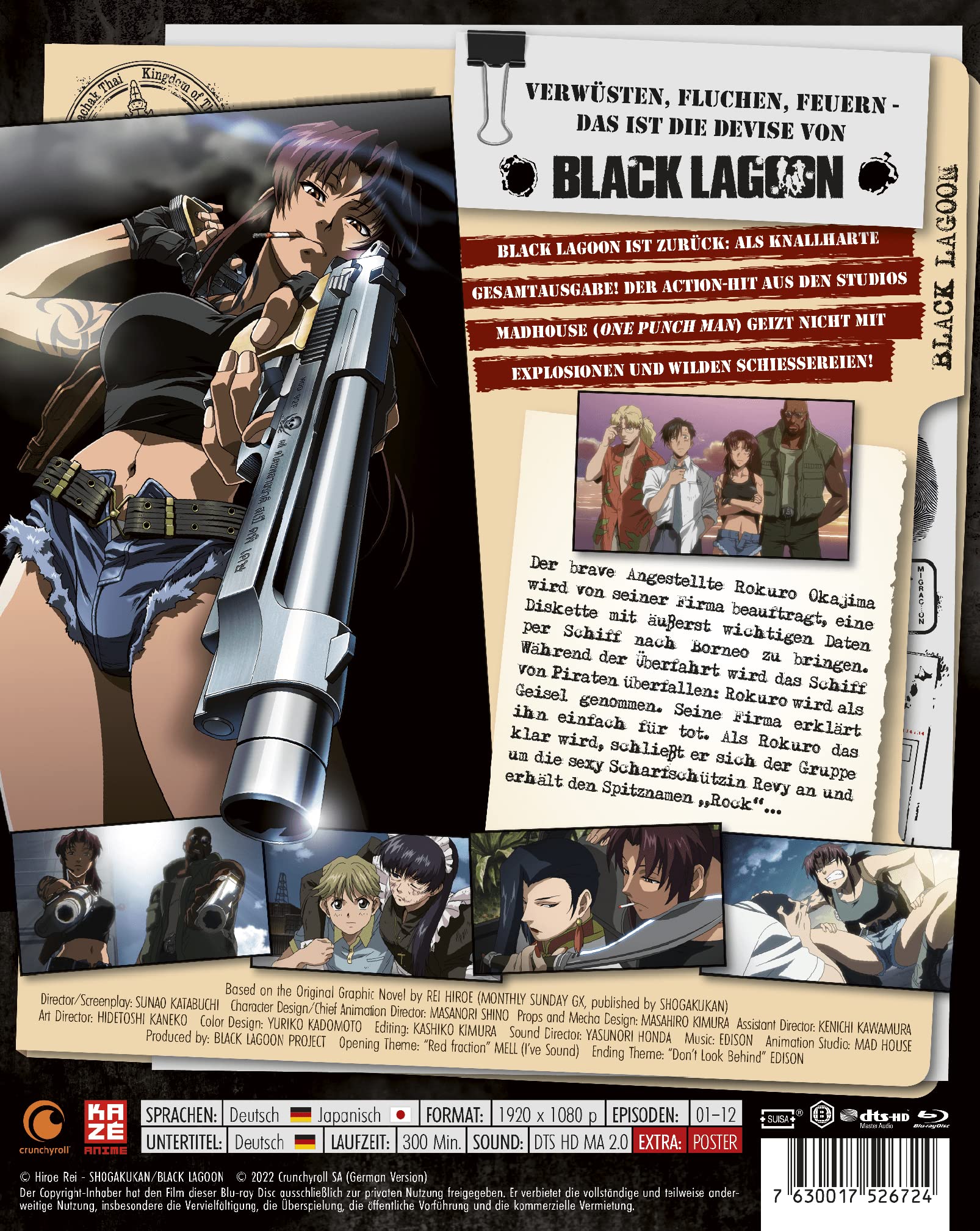 Black Lagoon - Staffel 1 - Gesamtausgabe - [Blu-ray] Relaunch 3