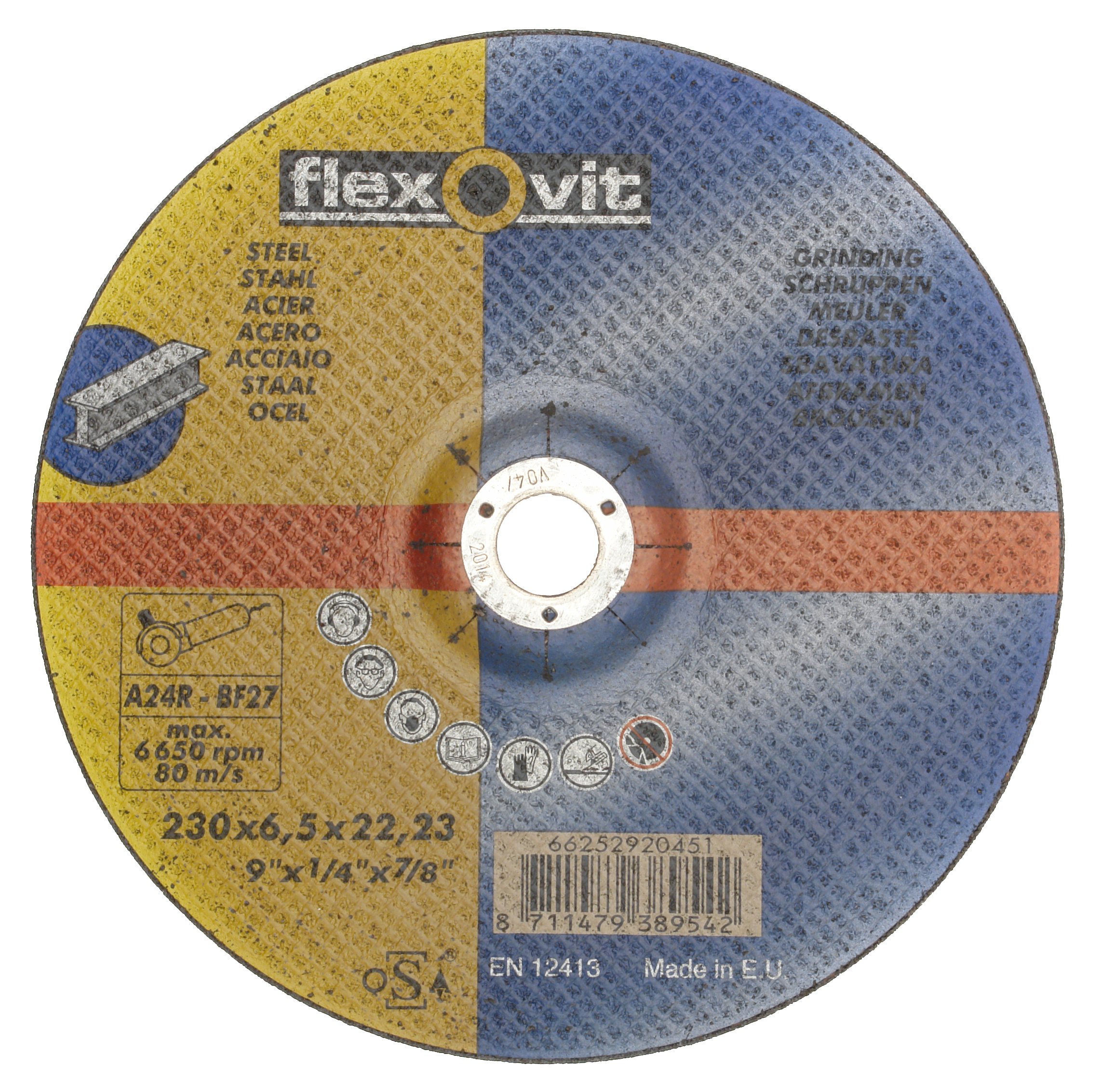 Saint Gobain 230mm 66252920451 Standard Grinding Disc