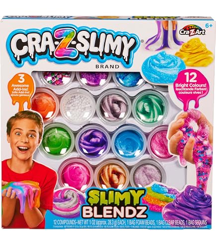 Amazon.com: CRA-Z-Slimy Slimy Blendz Kit : Toys & Games