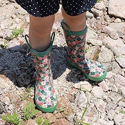 LANCDON Toddler Rain Boots for Boys and Girls