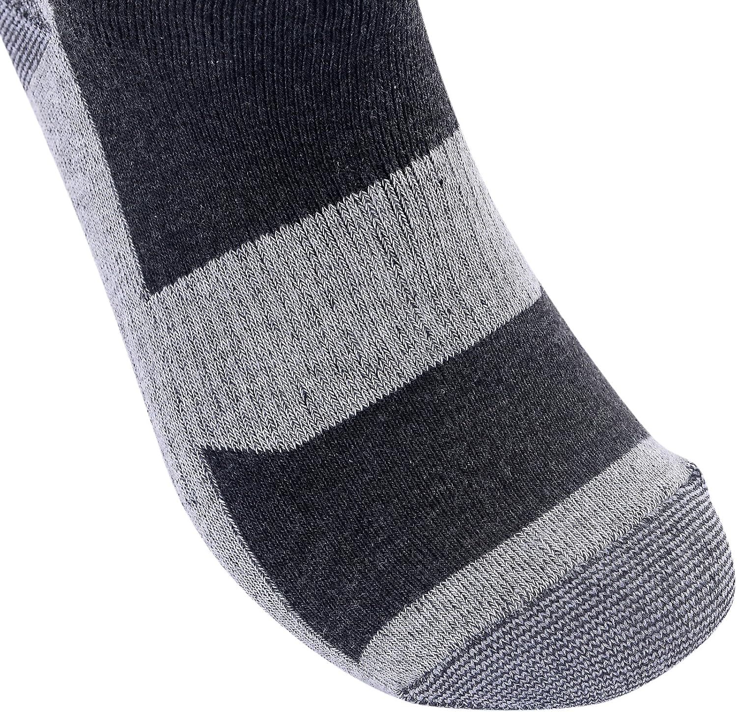 Laulax 4 works Ultra Comfortable Finest Combed Cotton Breathable Reinforced Seamless Toe Work Socks - Image 5