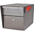 Mail Boss 7508 Curbside Mail Manager Security, Bronze Locking Mailbox