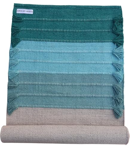 Amazon.com : Jaipur art & Rugs Organic Cotton Yoga Mat - Eco