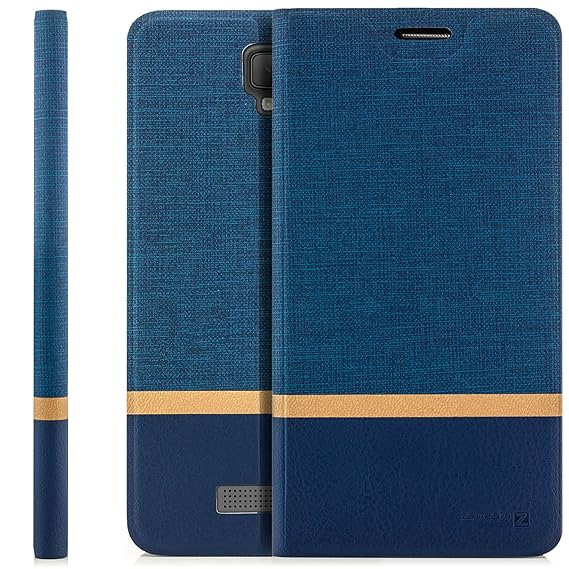zanasta 4251256754216 Designs Schutzhülle für ZTE Blade L5 Plus Blau