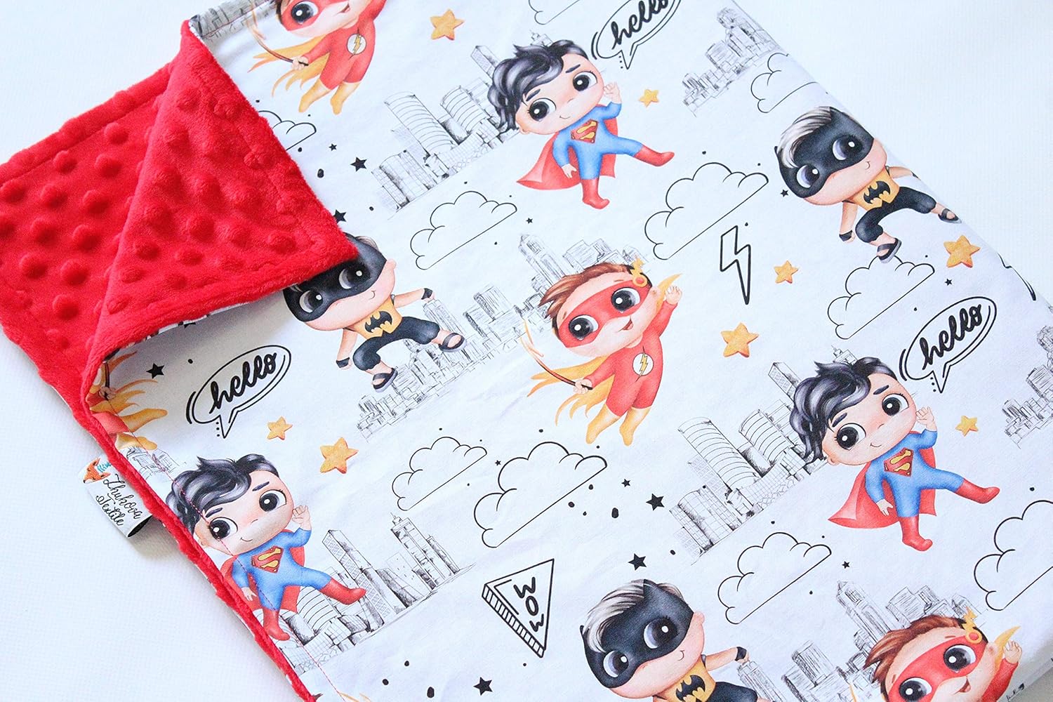 superman crib bedding